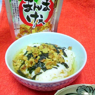 まんまけぇのお茶漬け（ペットボトルの緑茶で簡単！）